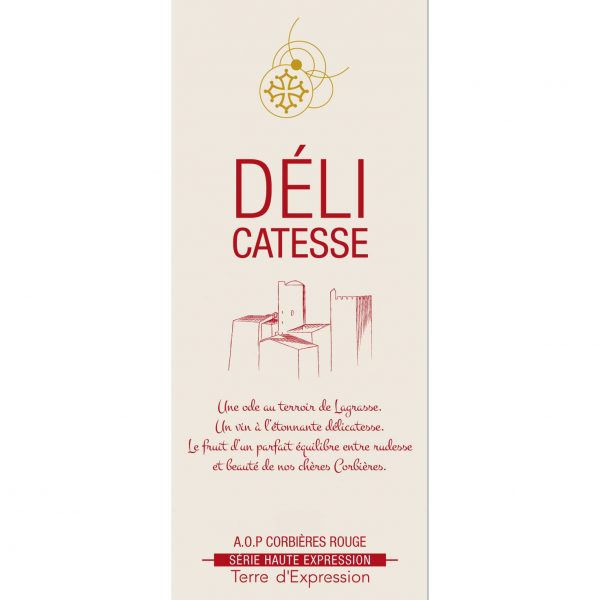 Bouteille de vin Délicatesse